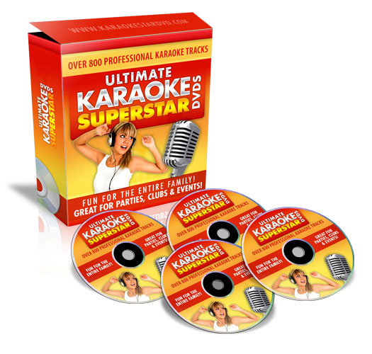 Karaoke DVDs Discs CDs Large
