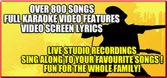 800 Karaoke Songs Sub Header